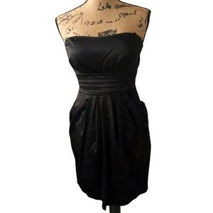 Black formal tuxedo dress